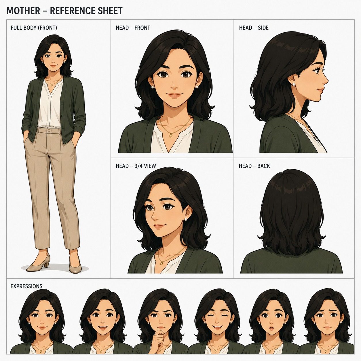 Character sheet